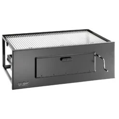Fire Magic Lift-A-Fire Slide-In Charcoal Grill, 23x16-Inch