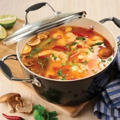 Tramontina 5 Qt Ceramic Covered Dutch Oven - Black