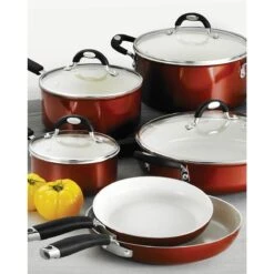 Tramontina Ceramica 10 Pc Cookware Set - Metallic Copper
