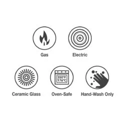 Tramontina 5 Qt Hard Anodized Aluminum Covered Dutch Oven -Kitchen Bbq Shop 80123076IXI001G