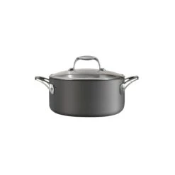 Tramontina 5 Qt Hard Anodized Aluminum Covered Dutch Oven -Kitchen Bbq Shop 80123076IXM002G