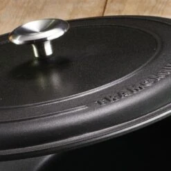 Tramontina 12.5" Cast Iron Covered Skillet Pre-Seasoned 9 Tramontina 12.5" Cast Iron Covered Skillet Pre-Seasoned -Kitchen Bbq Shop 80131340IXM003G