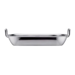 Tramontina Prima 18.75 In Stainless Steel Flared Edge Roasting Pan - Includes Basting Rack -Kitchen Bbq Shop 80203010IXM002G