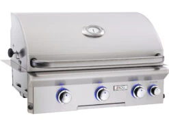 AOG L Series Built-in 30'' BBQ Grill With Rotisserie And Back Burner