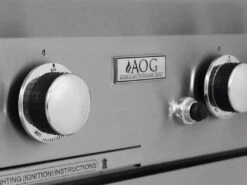 AOG T Series Portable 30'' On Cart BBQ Grill With Rotisserie Back Burner & Side Burner -Kitchen Bbq Shop AG30PCT8 zm