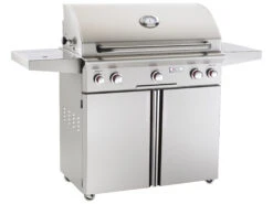 AOG T Series Portable 36'' On Cart BBQ Grill With Rotisserie Back Burner & Side Burner