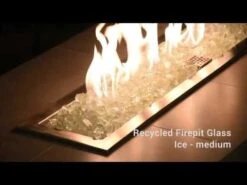 American Fire Glass 3/4-Inch Recycled Fire Glass, 10-Pounds, Ice -Kitchen Bbq Shop IGsbLE9RI2M 32