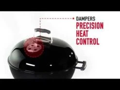 Weber Original Kettle Charcoal Grill, 22-Inch (WEB-741001) -Kitchen Bbq Shop KI5GbBZsuD0 13