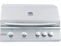 RCS Grills Stainless Steel 32'' Premier Freestanding Grill-NG -Kitchen Bbq Shop RCRJC32ACK6 zm