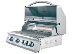 RCS Grills Stainless Steel 32'' Premier Freestanding Grill-NG -Kitchen Bbq Shop RCRJC32ACK8 zm