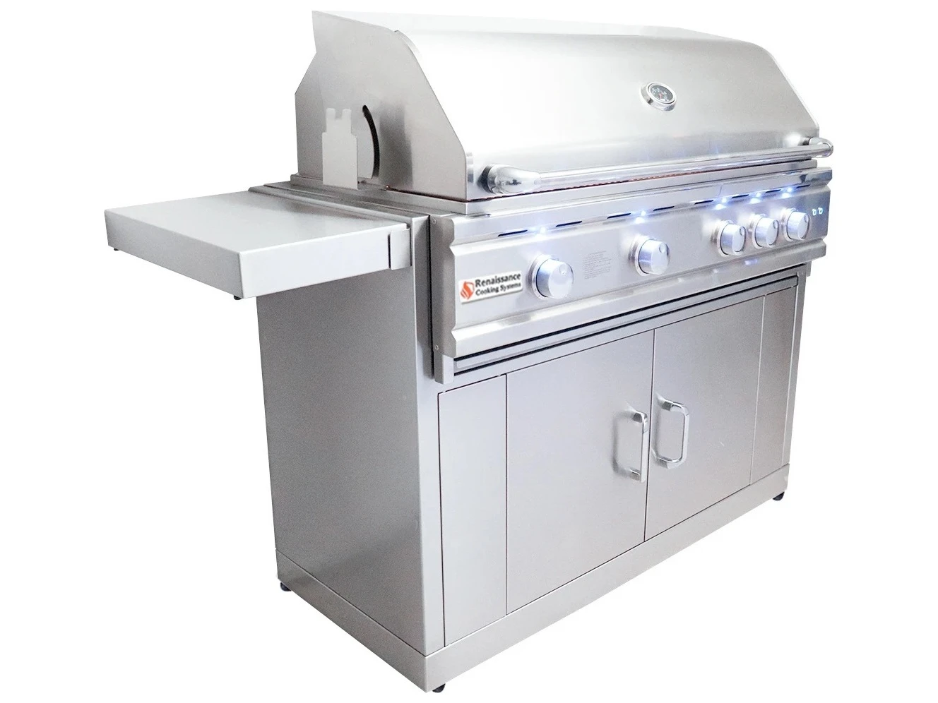 RCS Grills Stainless Steel 42'' Cutlass Pro Freestanding Grill-NG 2 RCS Grills Stainless Steel 42'' Cutlass Pro Freestanding Grill-NG - Image 2