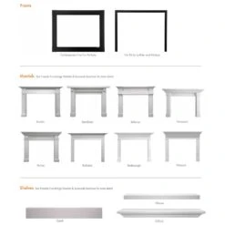 Monessen ACUF42-D Attribute 42-Inch Vent-Free Circulating Firebox With Gas Log Set -Kitchen Bbq Shop acuf42 bd feat a 03 22