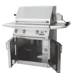 Solaire AGBQ-30 30-Inch Deluxe Freestanding Grill On 2-Door Cart With Rotisserie 19 Solaire AGBQ-30 30-Inch Deluxe Freestanding Grill On 2-Door Cart With Rotisserie -Kitchen Bbq Shop agbq 30 ped e 02 20