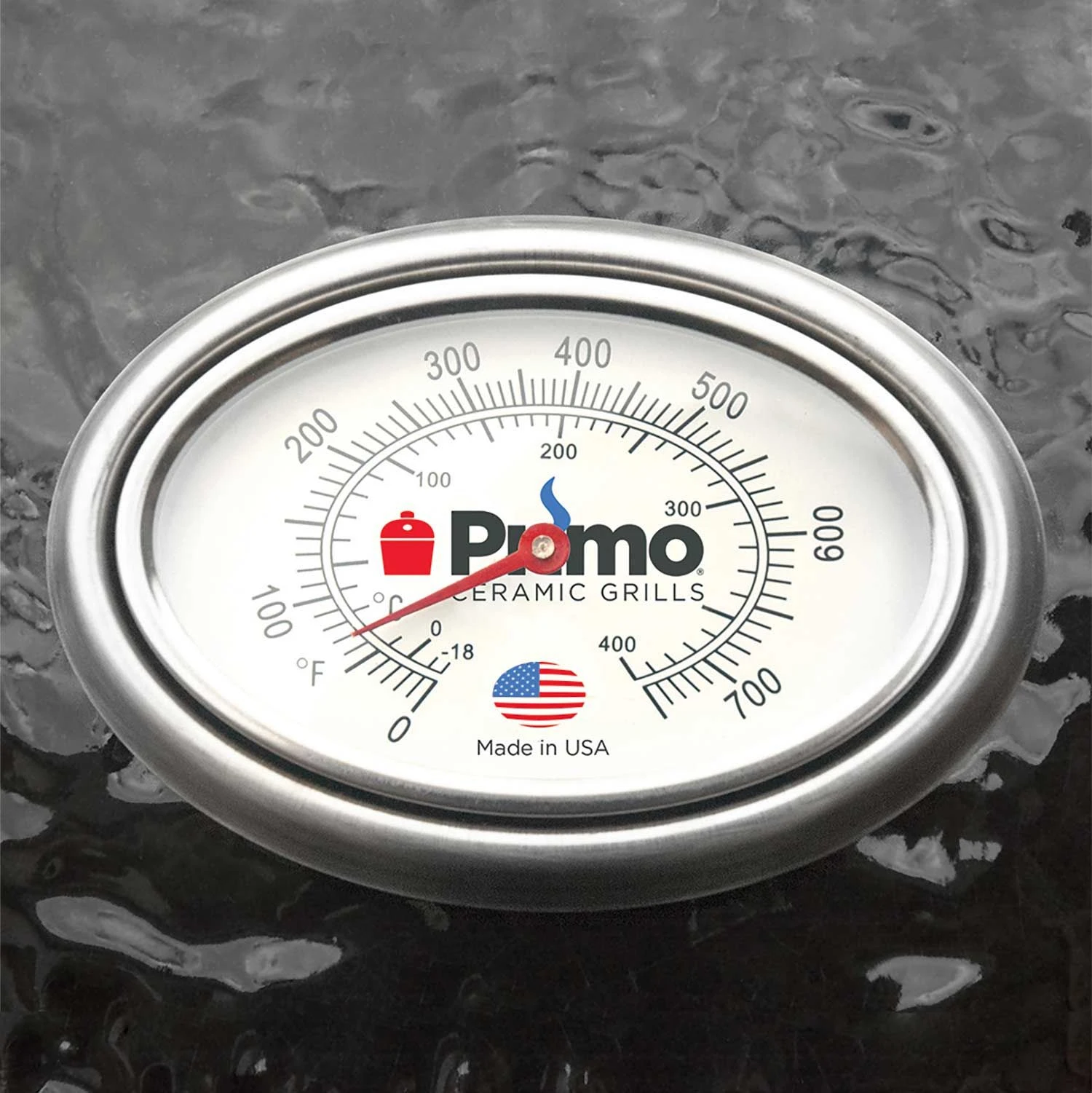 Primo CJRC Junior Oval Ceramic Charcoal All-In-One Kamado Grill Head On Wheeled Cradle 6 Primo CJRC Junior Oval Ceramic Charcoal All-In-One Kamado Grill Head On Wheeled Cradle - Image 6