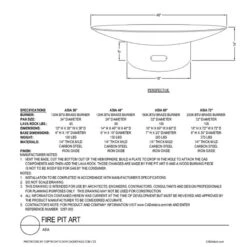 Fire Pit Art Asia-60 Asia Wood Fire Pit, 60 Inch 12 Fire Pit Art Asia-60 Asia Wood Fire Pit, 60 Inch -Kitchen Bbq Shop asia 48