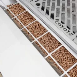 Coyote Stainless Steel Built-In Pellet Grill, 28-Inch (C1P28) -Kitchen Bbq Shop c1p36 fs d 07 21