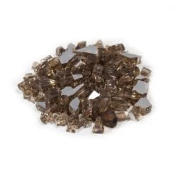 Dagan DG-RG-BRONZE 1/2-Inch Reflective Fire Glass, 10, Bronze