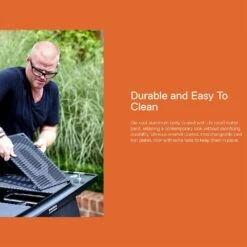 Everdure E3G3 Furnace Freestanding Gas Grill, 46.25-Inches -Kitchen Bbq Shop e3g3b e 10 22