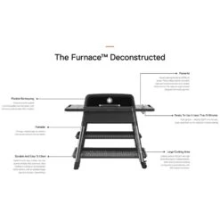 Everdure E3G3 Furnace Freestanding Gas Grill, 46.25-Inches -Kitchen Bbq Shop e3g3b h 10 22