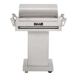 TEC G-Sport FR Portable Tabletop Grill On Stainless Steel Pedestal