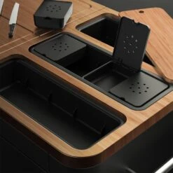 Everdure HBPK Indoor/Outdoor Mobile Prep Kitchen -Kitchen Bbq Shop hbpkb d 06 21