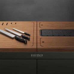 Everdure HBPK Indoor/Outdoor Mobile Prep Kitchen -Kitchen Bbq Shop hbpkb e 06 21