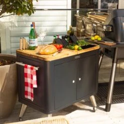 Everdure HBPK Indoor/Outdoor Mobile Prep Kitchen -Kitchen Bbq Shop hbpkb h 06 21