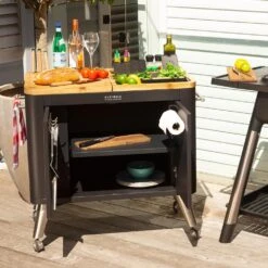 Everdure HBPK Indoor/Outdoor Mobile Prep Kitchen -Kitchen Bbq Shop hbpkb j 06 21