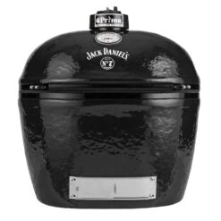 Primo CXLHJ Jack Daniel's Edition Extra Large Oval Ceramic Charcoal Kamado Grill Head