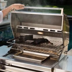 Lynx LSMK Sonoma 30-Inch Built-In/Countertop Smoker -Kitchen Bbq Shop lsmk b