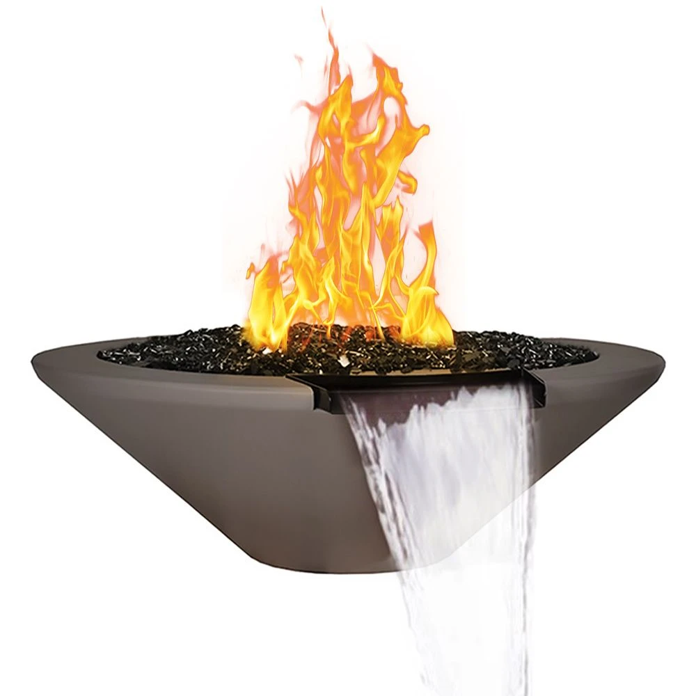 Fire By Design MGAPGRFWB60 Round Geo Essex 60-Inch Fire And Water Bowl 1 Fire By Design MGAPGRFWB60 Round Geo Essex 60-Inch Fire And Water Bowl