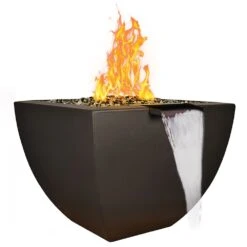 Fire By Design MGAPLSQFWV30 Legacy Square 30-Inch Fire And Water Vase