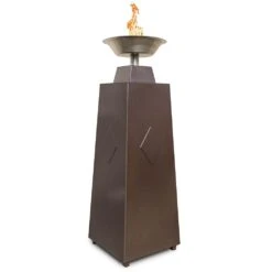 TOP Fires By The Outdoor Plus OPT-FTWR1x Granada Powder Coated Steel Fire Tower