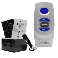 Ambient RCMT Manual On/Off Fireplace Remote Control With Timer