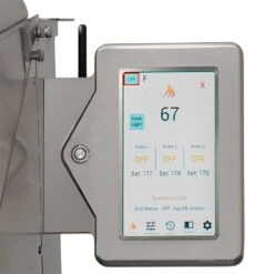 Memphis Grills VGB0001S-ITC3 Pro ITC3 Built-In Wood Fire Pellet Smoker Grill, Wi-Fi Controlled, 304 SS Alloy -Kitchen Bbq Shop vgb0001s itc3 e 08 21